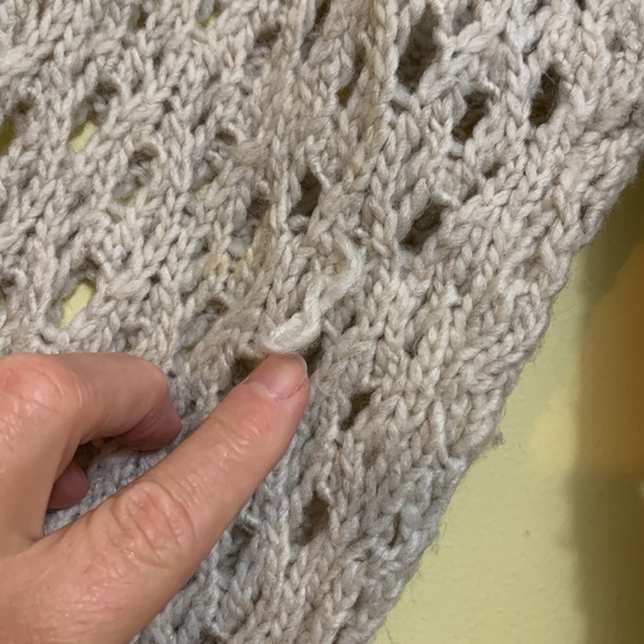 American Eagle Tribal Fair Isle Solid / Ooen Knit Boatneck Multicolor Sweater XL - Picture 13 of 17